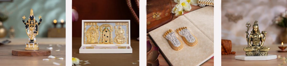 Svastika - Silver and Gold idols