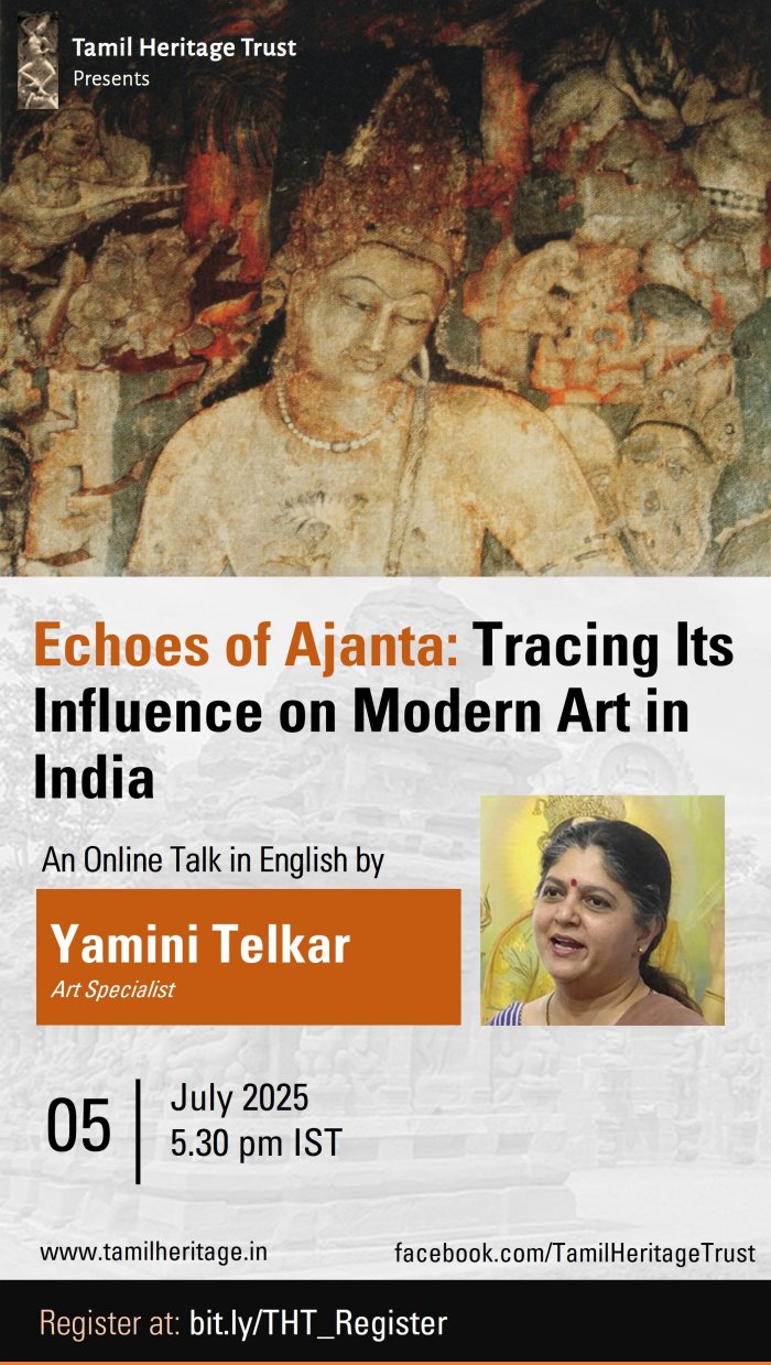 Echoes of Ajanta: Tracing its Influence on Modern Art in India, Talk by Yamini Telkar