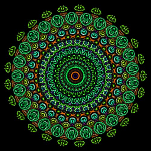 Digital Mandala design