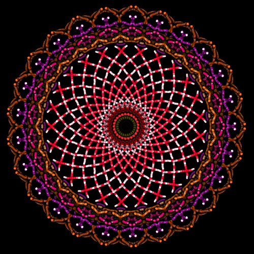 Digital Mandala design