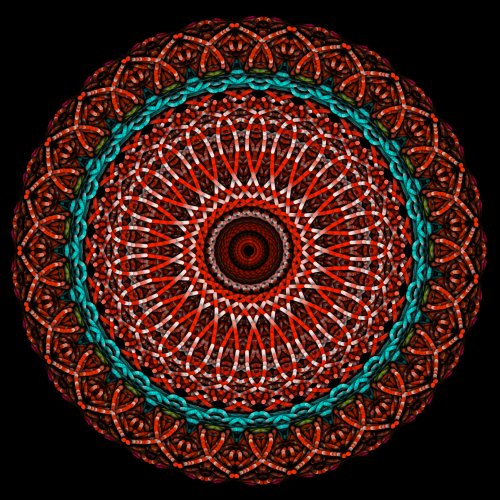 Digital Mandala design