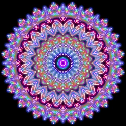 Digital Mandala design