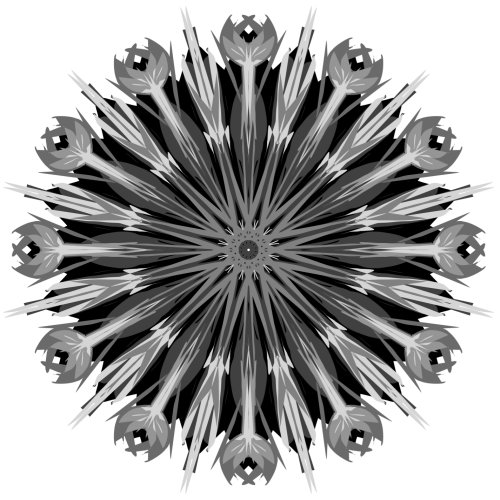 Digital Mandala design