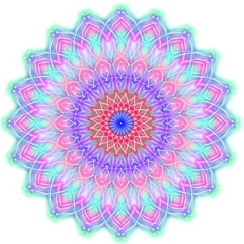 Digital Mandala design