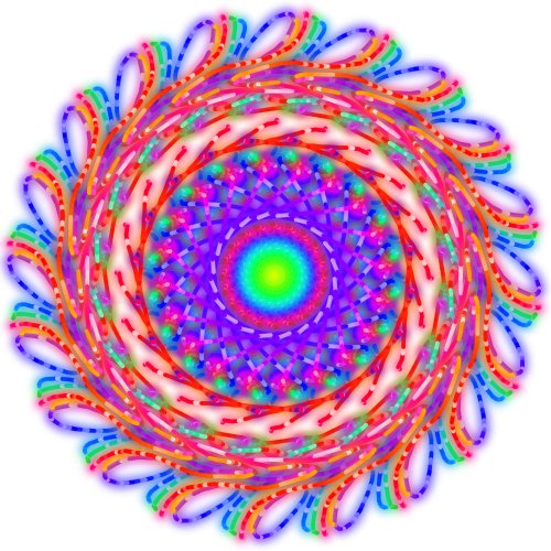 Digital Mandala design