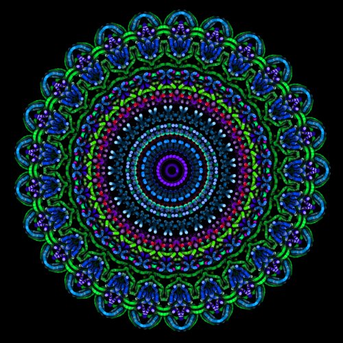 Digital Mandala design